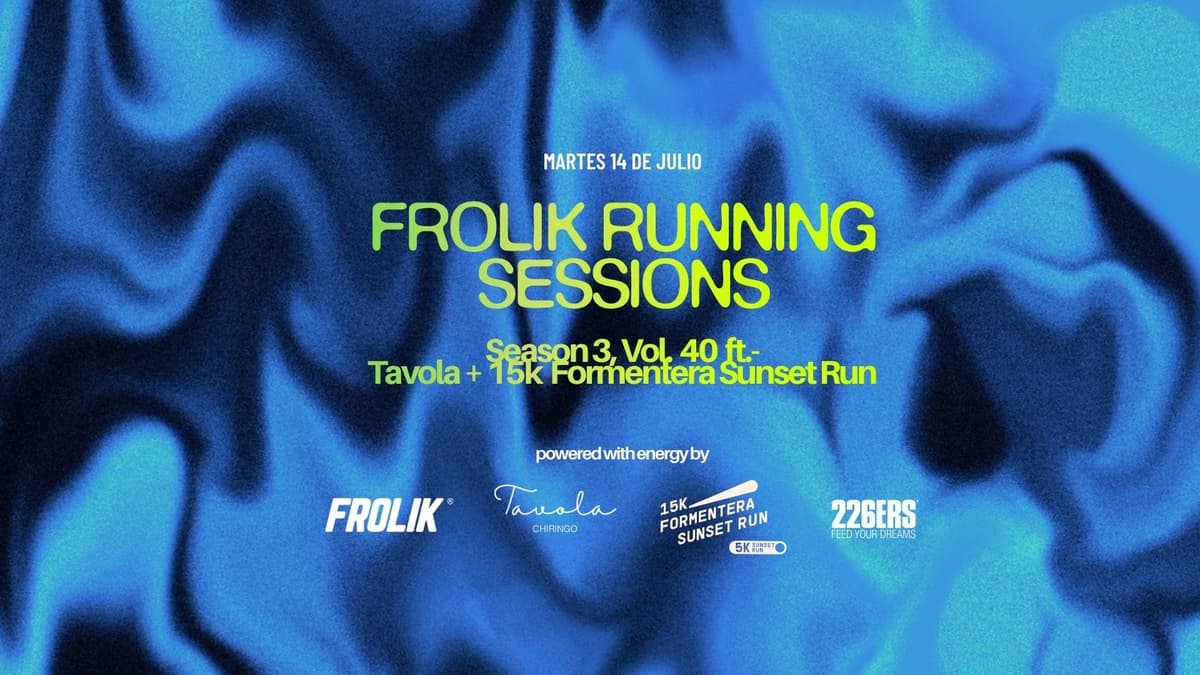 Frolik Running Session, Vol. 40🌻 ft. Tavola & 15K Formentera Sunset Run
