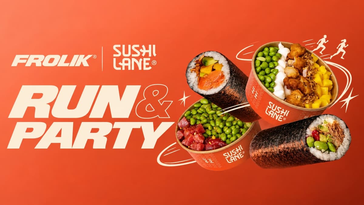 FROLIK RUNNING SESSION + DJ PARTY - VOL 4 - Ft. Sushi Lane