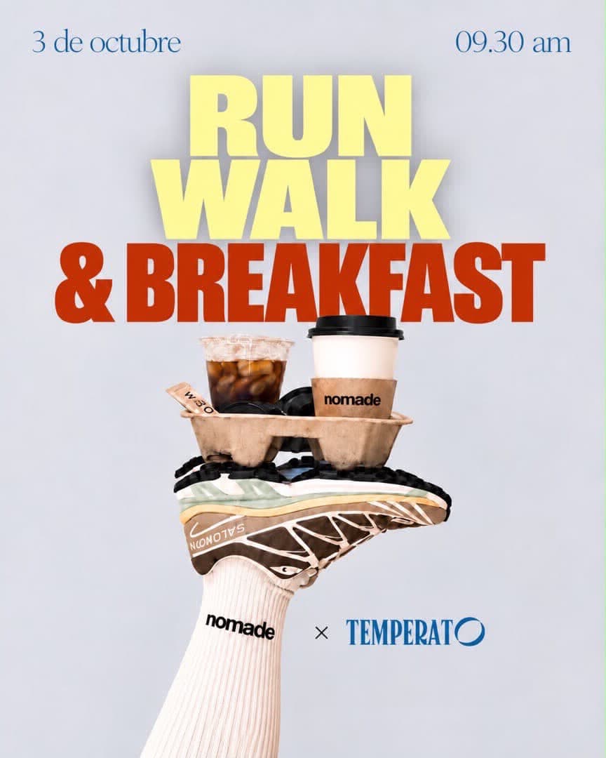 NOMADE X TEMPERATO — RUN, WALK & BREAKFAST