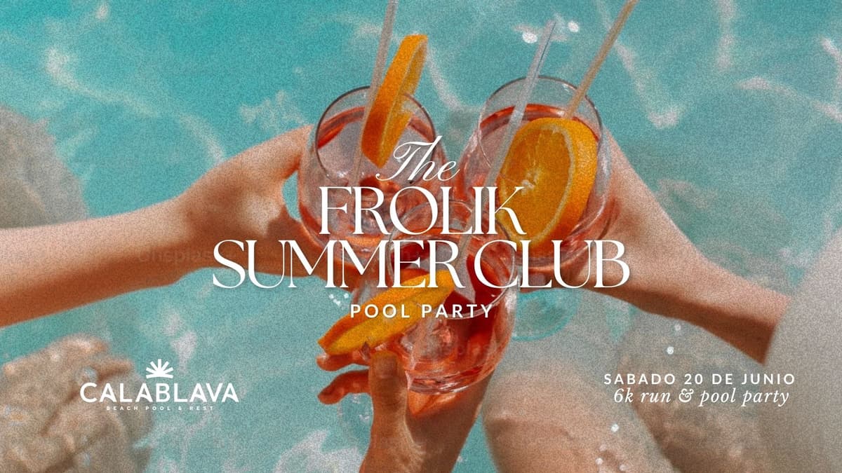FROLIK SUMMER CLUB☀️🍹 “Run & Pool Party”