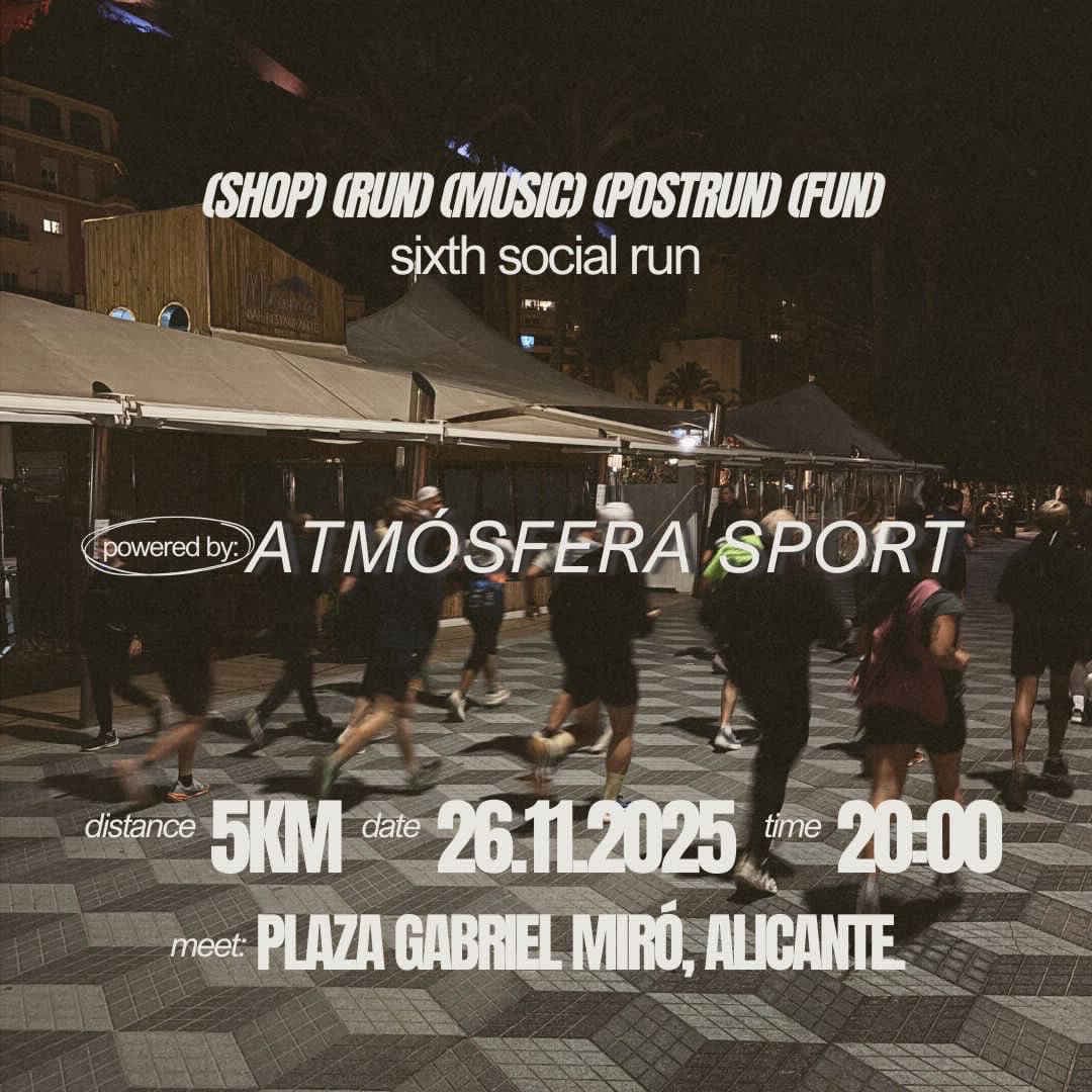 Social Run x Atmósfera Sport