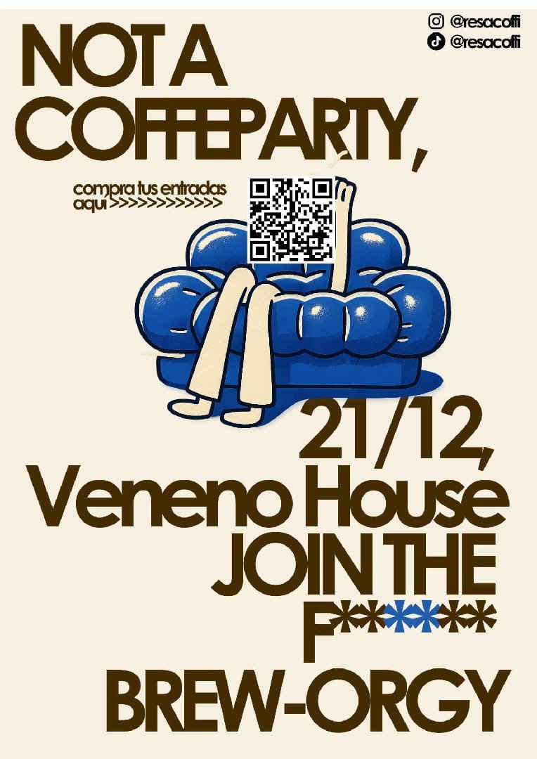 SOCIAL RUN COFFEE PARTY VENENO X RESACOFFI