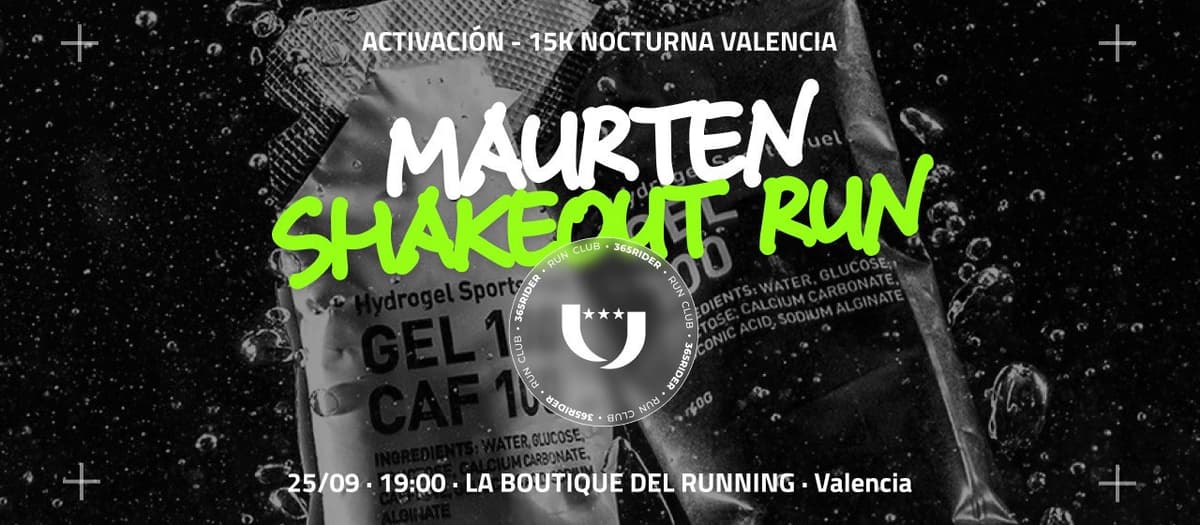 Shakeout Run 15K Nocturna x Maurten