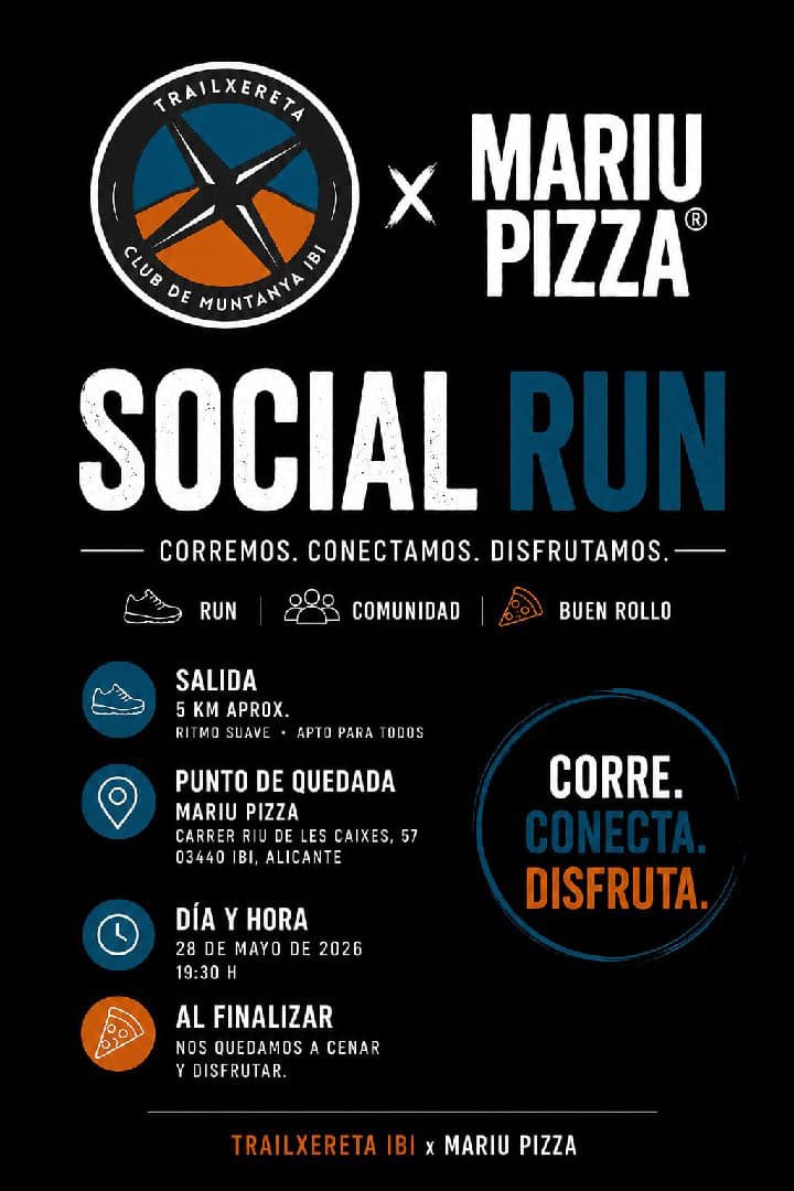 Trailxer Social Run x MARIU Pizza