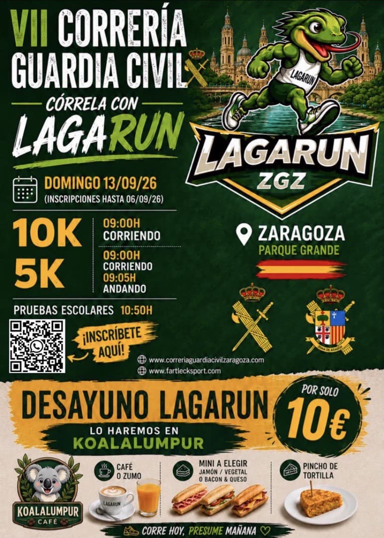 Correría guardia civil con LAGARUN