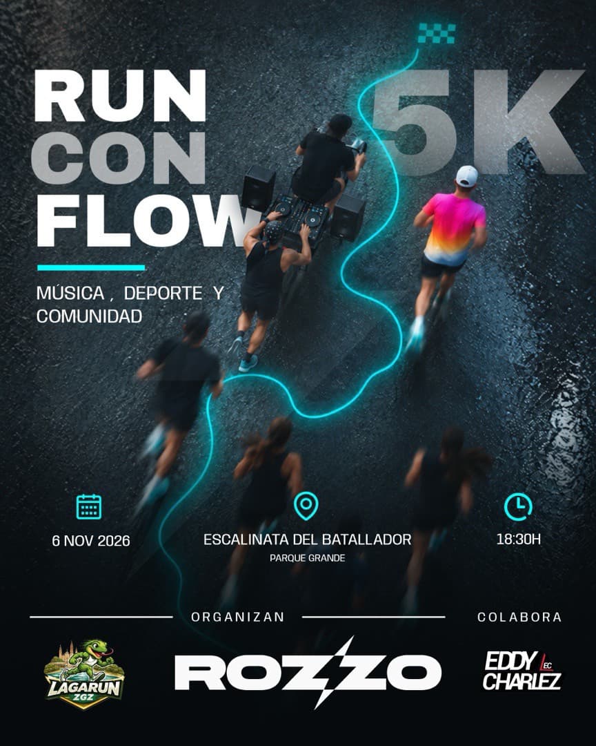 RUN CON FLOW 💚🦎