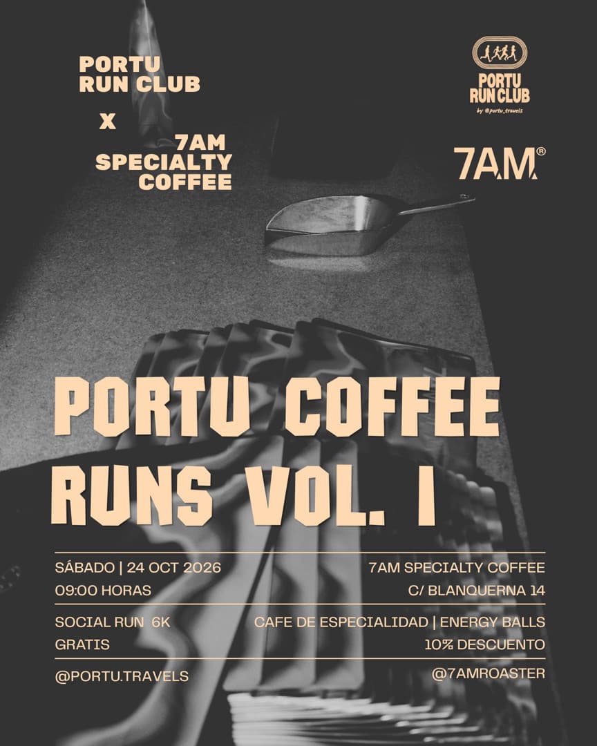 PORTU RUN CLUB x 7AM