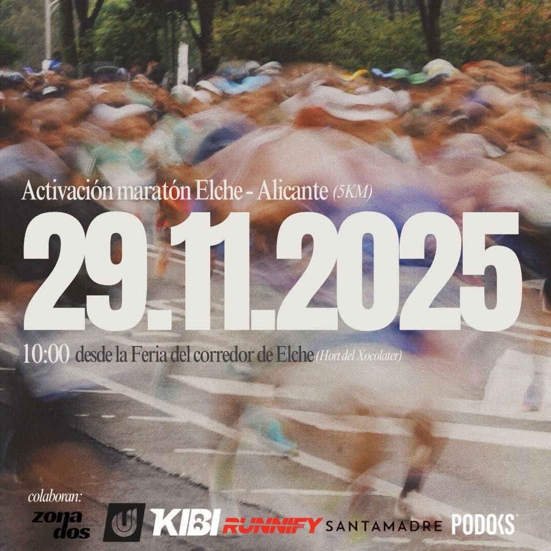 Activación 5k pre Maratón Elche-Alicante