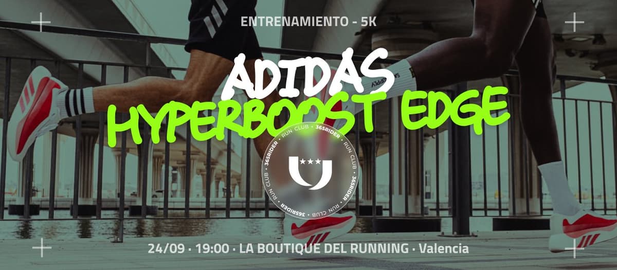 #2 Test adidas Hyperboost Edge | Social Run 365Rider