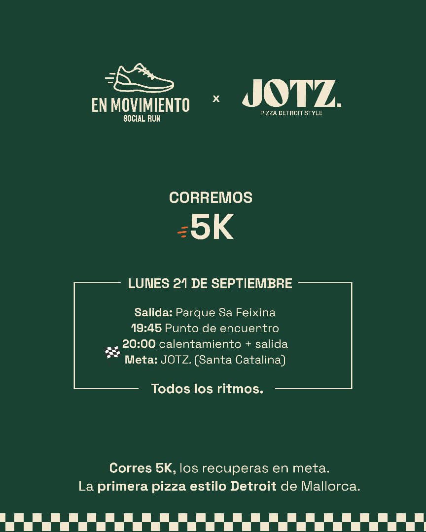 En Movimiento x Jotz 🏃🏻♀️🍕🏃🏻♂️