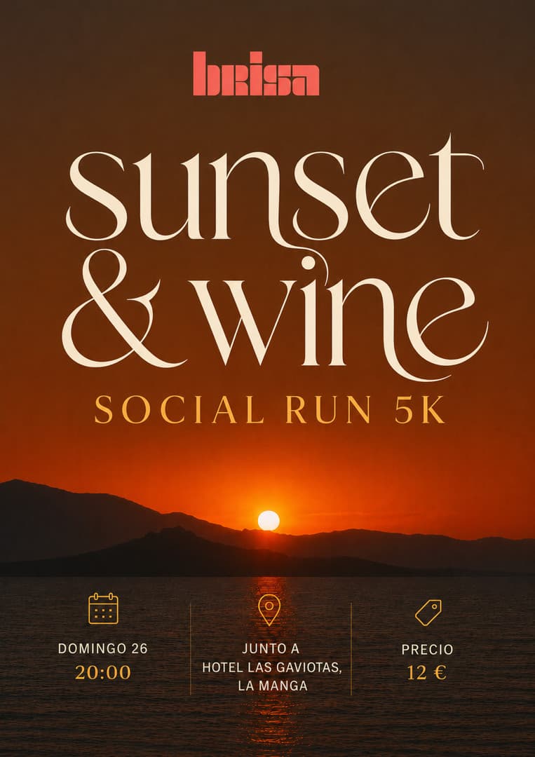 🌅🍷 SUNSET & WINE | Brisa Social Run