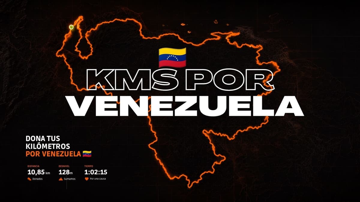 Kilometros x Venezuela (campaña de donación)