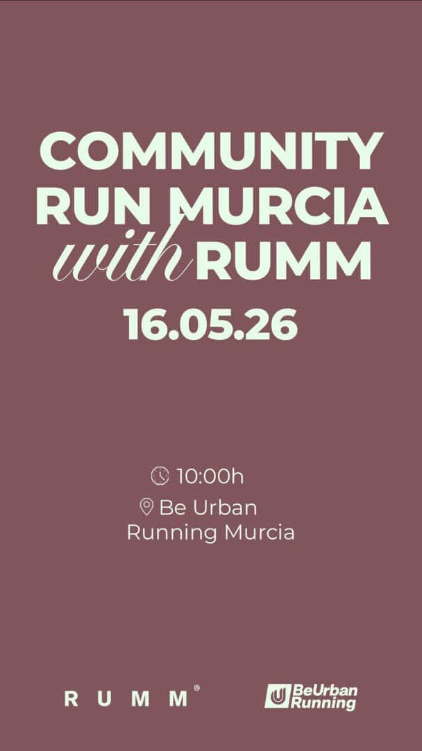 Community run Murcia with Rumm